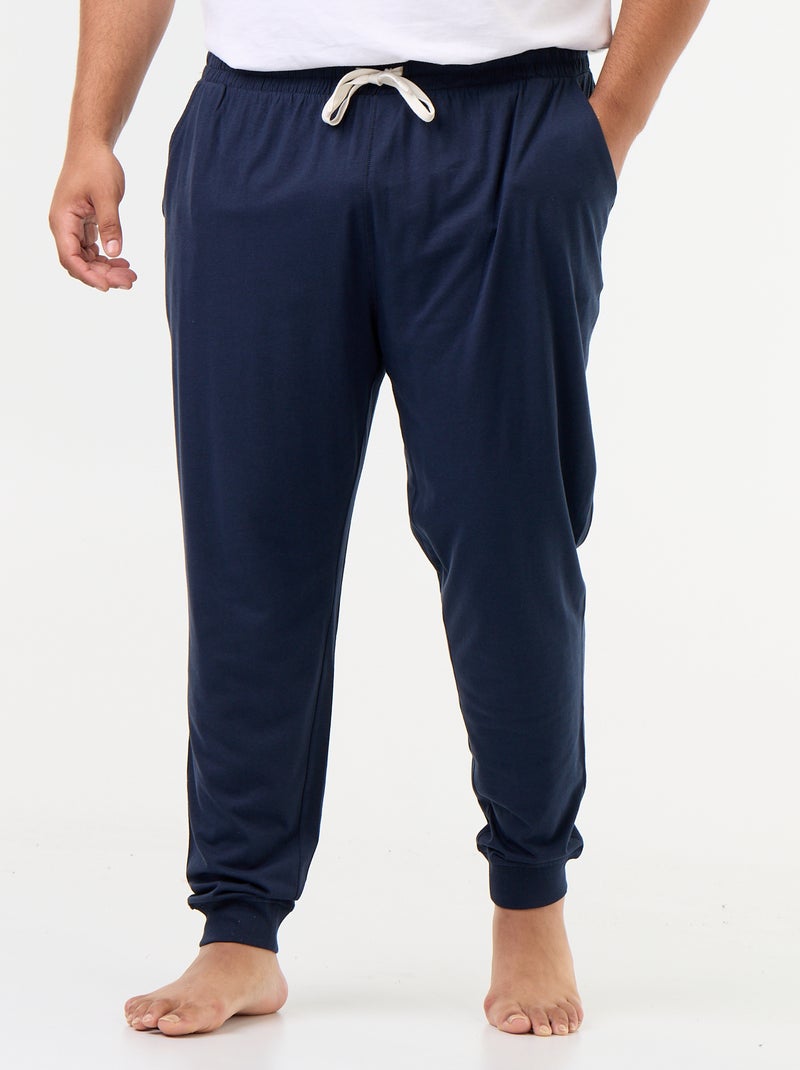2er-Pack Pyjamahosen aus Jersey Bleu - Kiabi