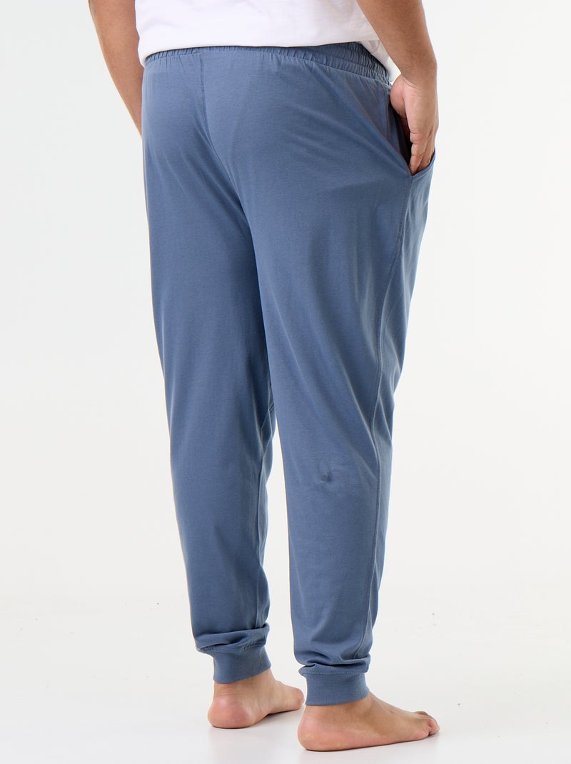 2er-Pack Pyjamahosen aus Jersey Bleu - Kiabi