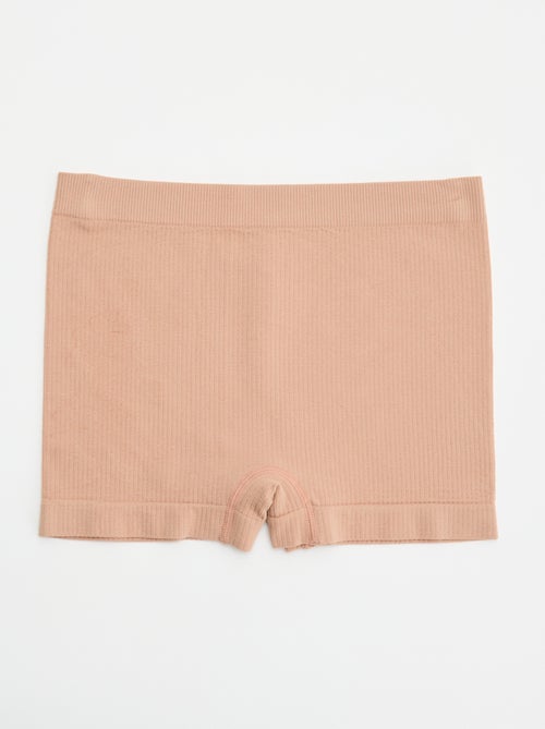 2er-Pack Rippstrick-Shorties - Kiabi