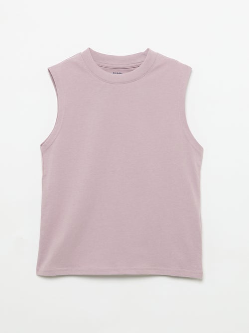 2er-Pack Rundhals-Tanktops - Kiabi