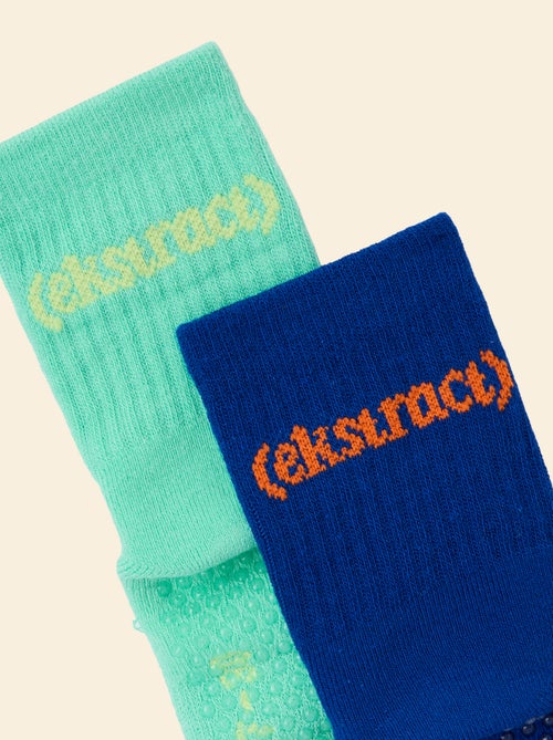 2er-Pack rutschfeste Socken - (ekstract) - Kiabi