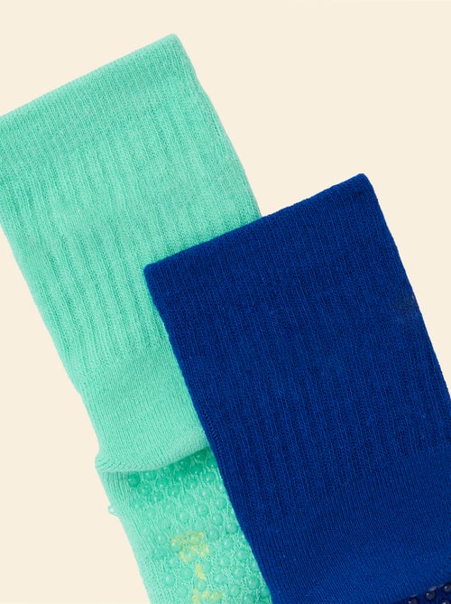 2er-Pack rutschfeste Socken - Kiabi