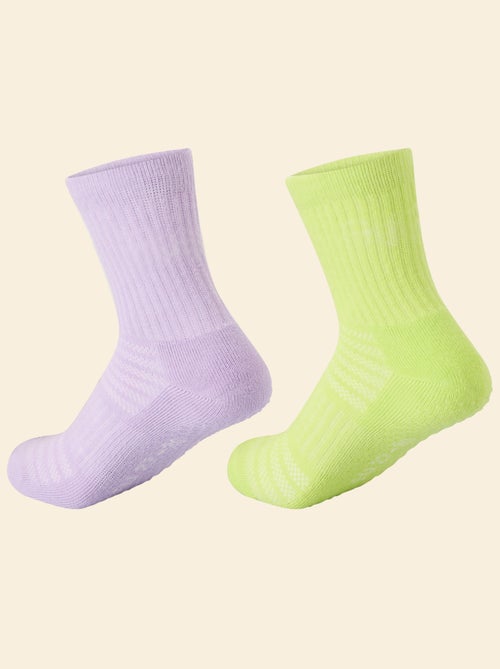 2er-Pack rutschfeste Socken - Kiabi