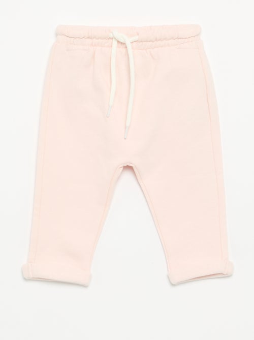 2er-Pack Sarouel-Hosen aus Molton - Kiabi