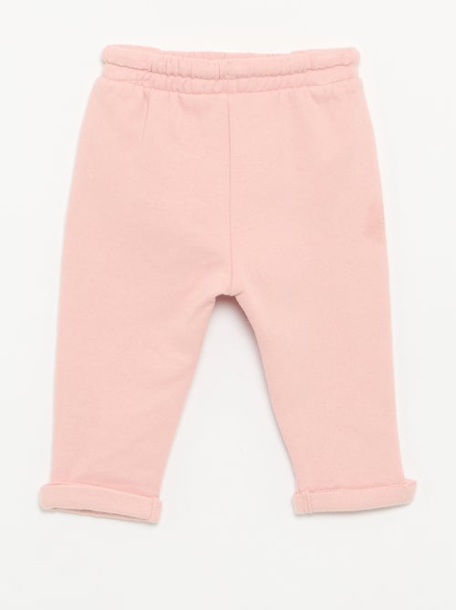 2er-Pack Sarouel-Hosen aus Molton - Kiabi