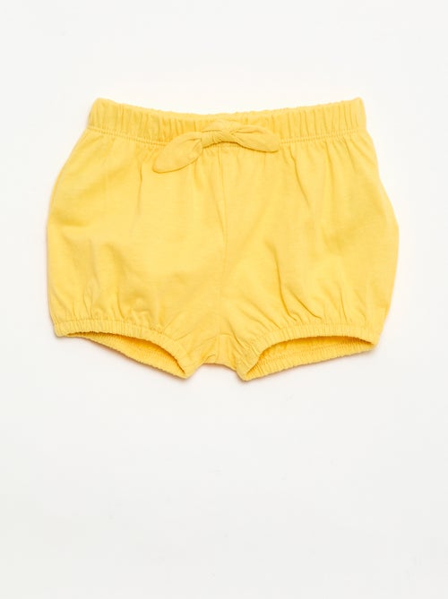 2er-Pack Shorts mit Zierschleifen - Kiabi
