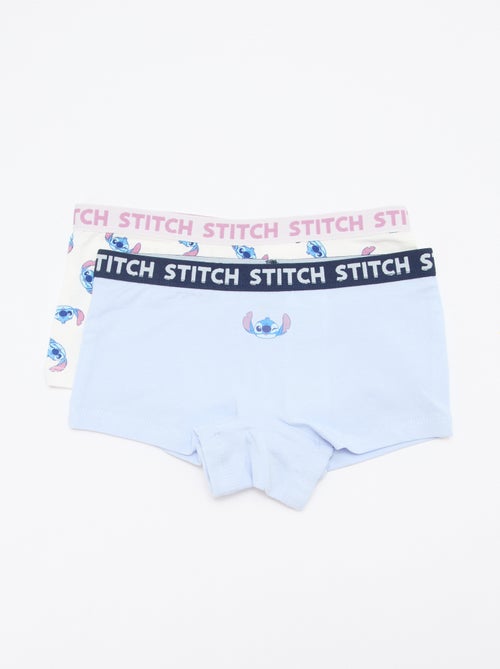 2er-Pack Shortys 'Stitch' - Kiabi