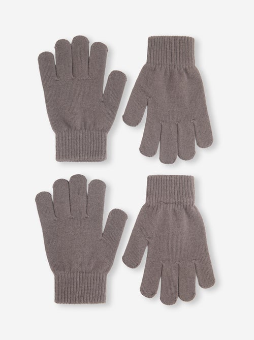 2er-Pack Strickhandschuhe - Kiabi
