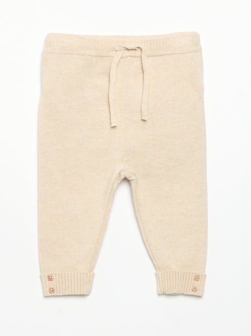 2er-Pack Strickhosen aus Baumwolle - Kiabi