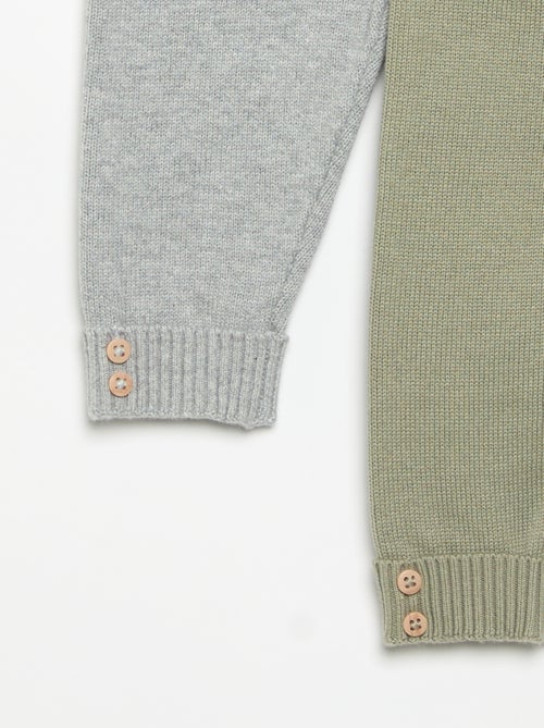 2er-Pack Strickhosen aus Baumwolle - Kiabi