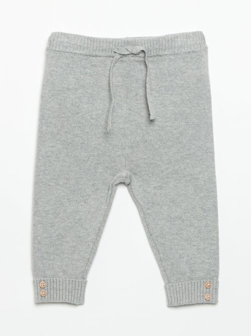 2er-Pack Strickhosen aus Baumwolle - Kiabi