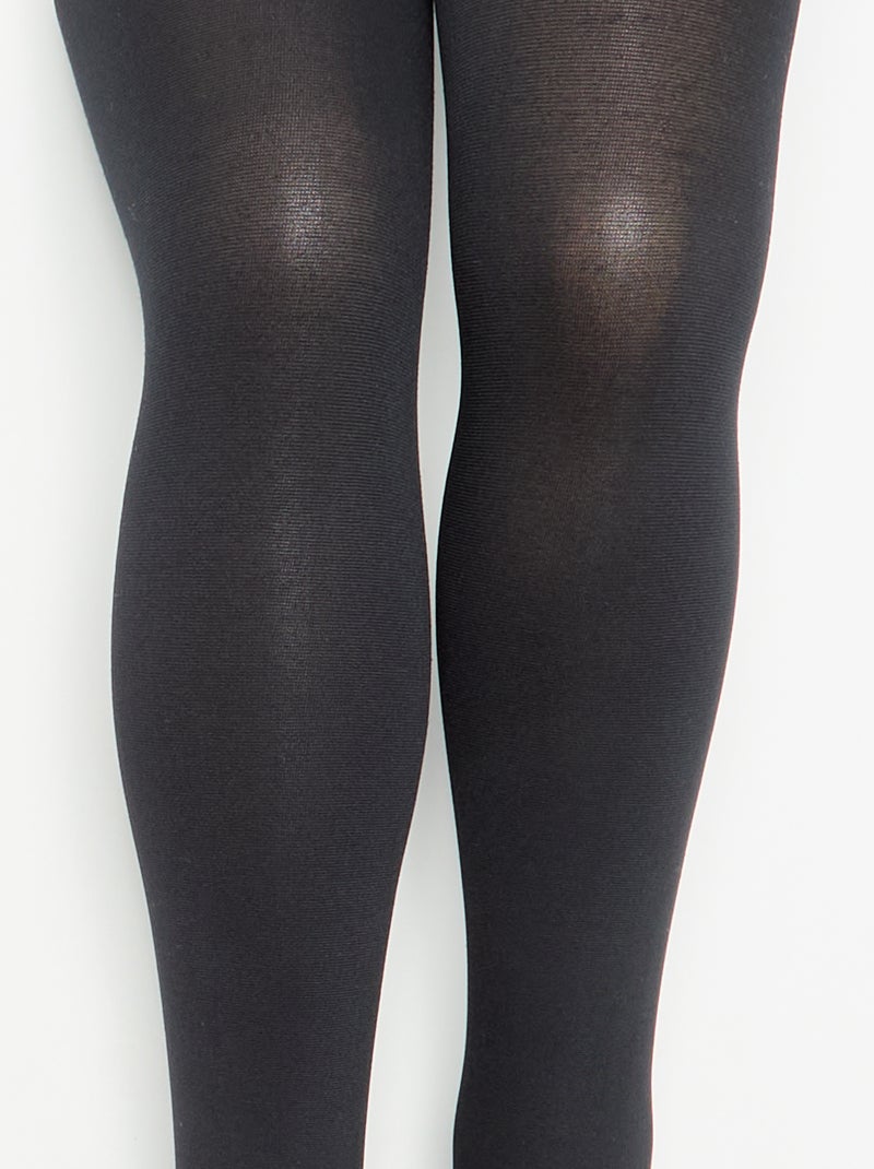 2er-Pack Strumpfhosen Noir - Kiabi