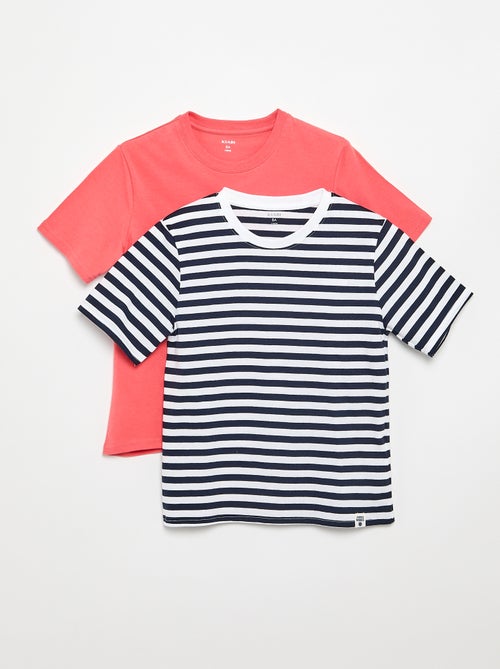 2er-Pack T-Shirts - Kiabi