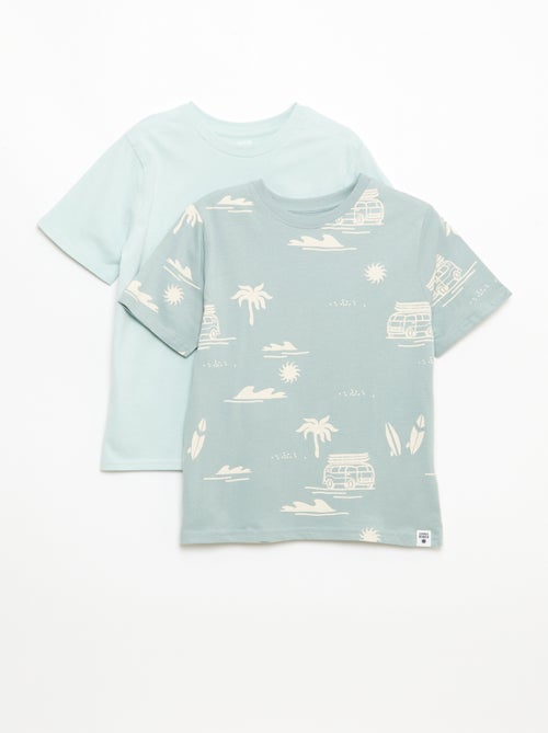 2er-Pack T-Shirts - Kiabi