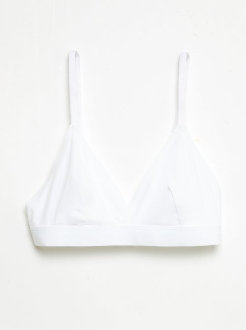 2er-Pack Triangel-BHs aus Mikrofaser - Kiabi
