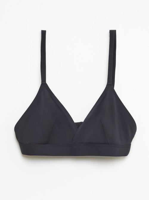 2er-Pack Triangel-BHs aus Mikrofaser - Kiabi