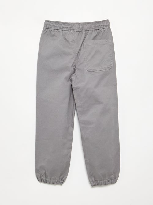 2er-Pack Twill-Jogginghosen - Kiabi