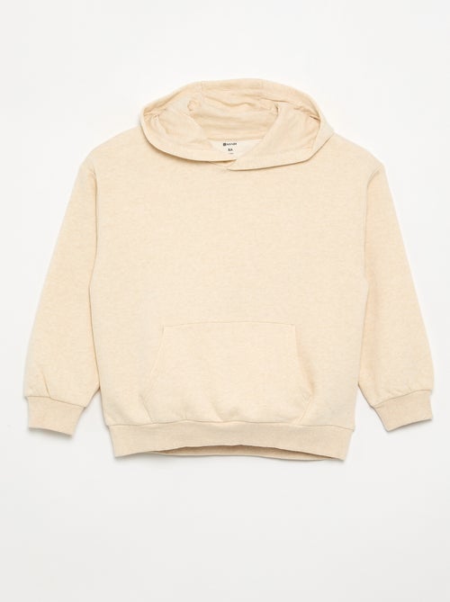 2er-Pack unifarbene Hoodies - Kiabi