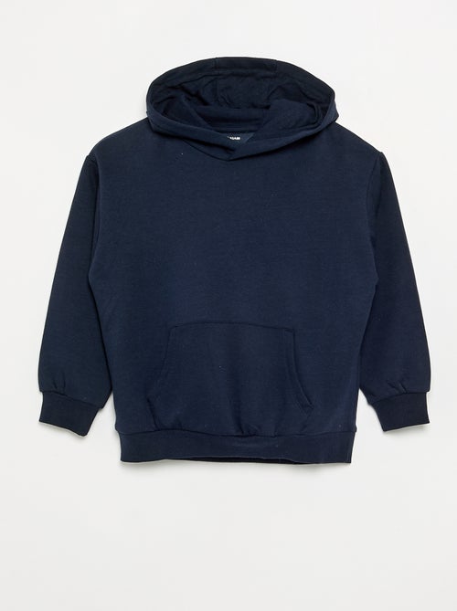 2er-Pack unifarbene Hoodies - Kiabi