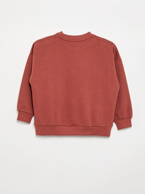 2er-Pack unifarbene Sweatshirts - Kiabi