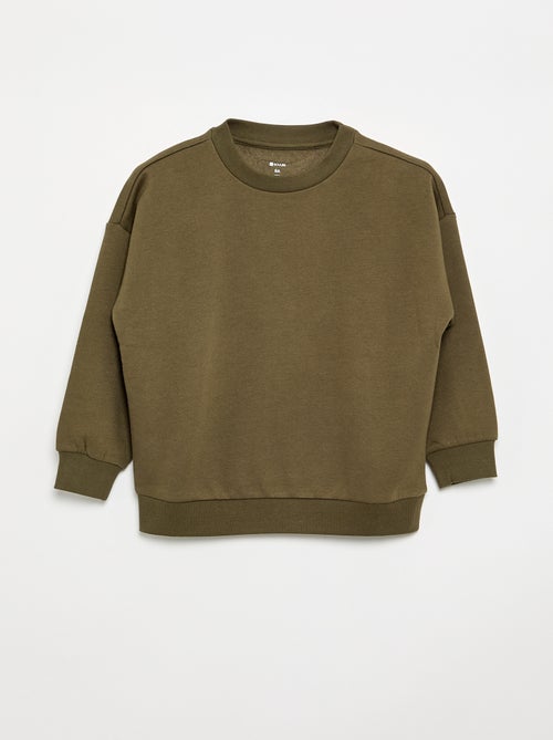 2er-Pack unifarbene Sweatshirts - Kiabi