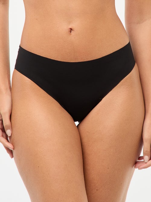 2er-Pack unsichtbare Mikrofaser-Slips - Kiabi