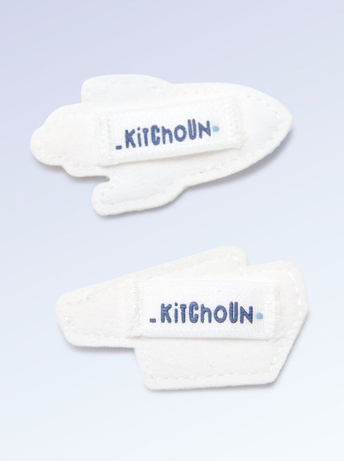 2er-Set Aufsteck-Patches zum Personalisieren deiner 'Kitchoun'-Sneakers - Kiabi 2er-Set Aufsteck-Patches zum Personalisieren deiner 'Kitchoun'-Sneakers - Kiabi