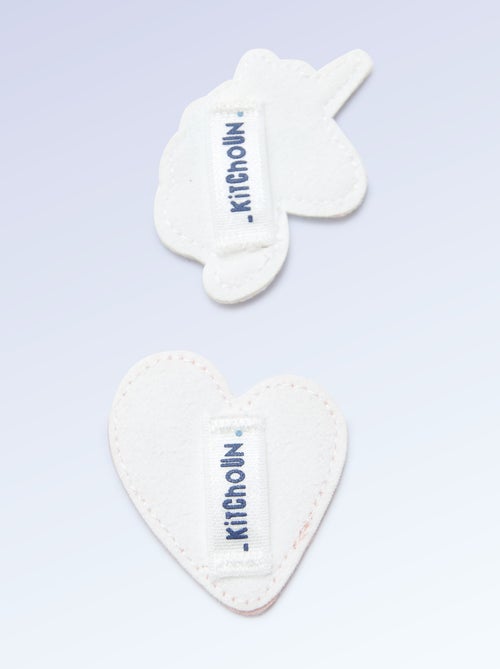 2er-Set Aufsteck-Patches zum Personalisieren deiner 'Kitchoun' Sneakers - Kiabi 2er-Set Aufsteck-Patches zum Personalisieren deiner 'Kitchoun' Sneakers - Kiabi