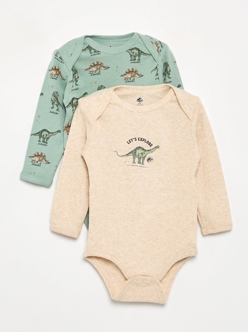 2er-Set Bodys 'Jurassic World' - Kiabi