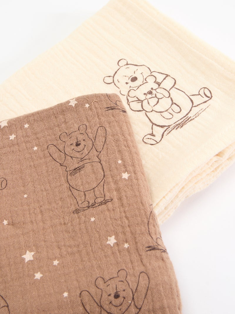 2er-Set Disney-Mulltücher Beige - Kiabi