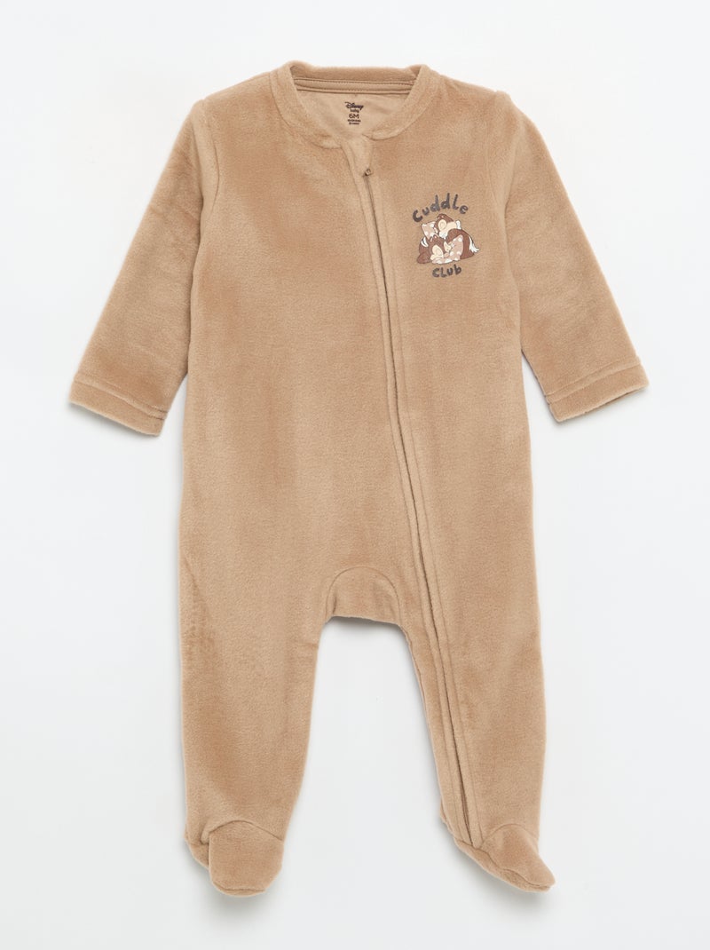 2er-Set 'Disney' Schlafstrampler Beige - Kiabi