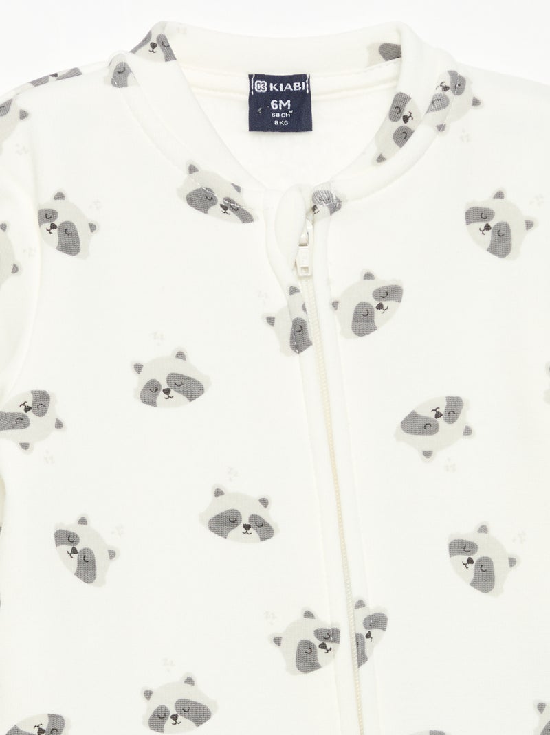 2er-Set Fleece-Schlafanzüge Bleu - Kiabi