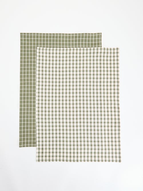 2er-Set Geschirrtücher - Kiabi