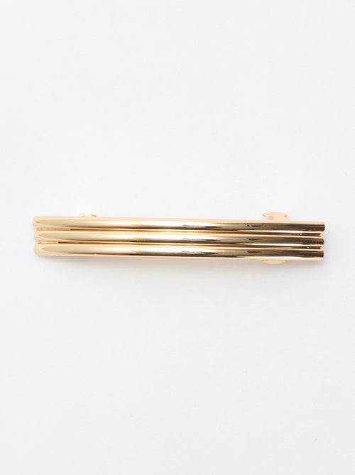 2er-Set goldene Haarspangen - Kiabi
