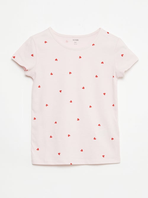 2er-Set kurze Pyjamas aus Baumwolljersey - Kiabi