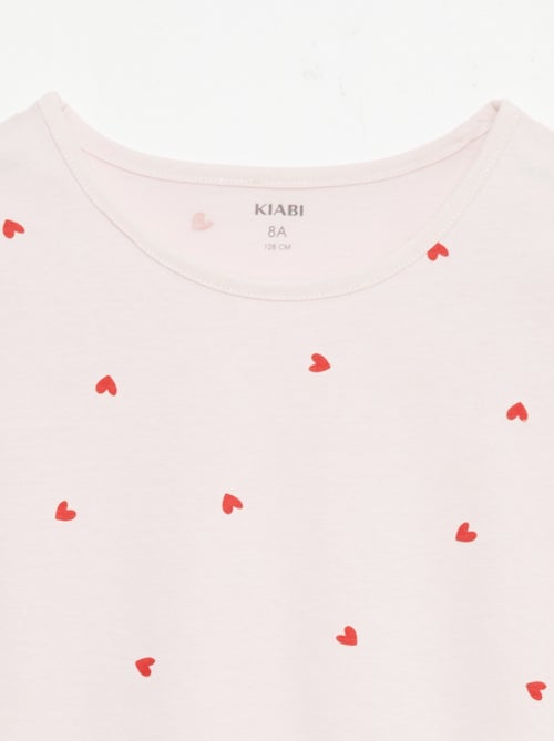 2er-Set kurze Pyjamas aus Baumwolljersey - Kiabi