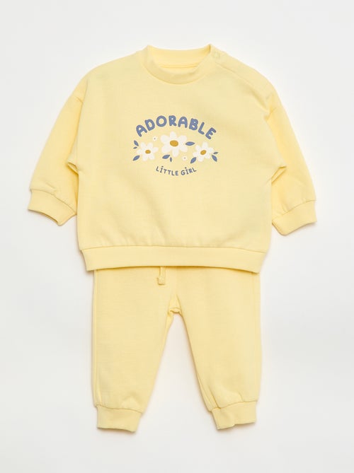 2er-Set Pullover und Hose aus Baumwolle - Kiabi