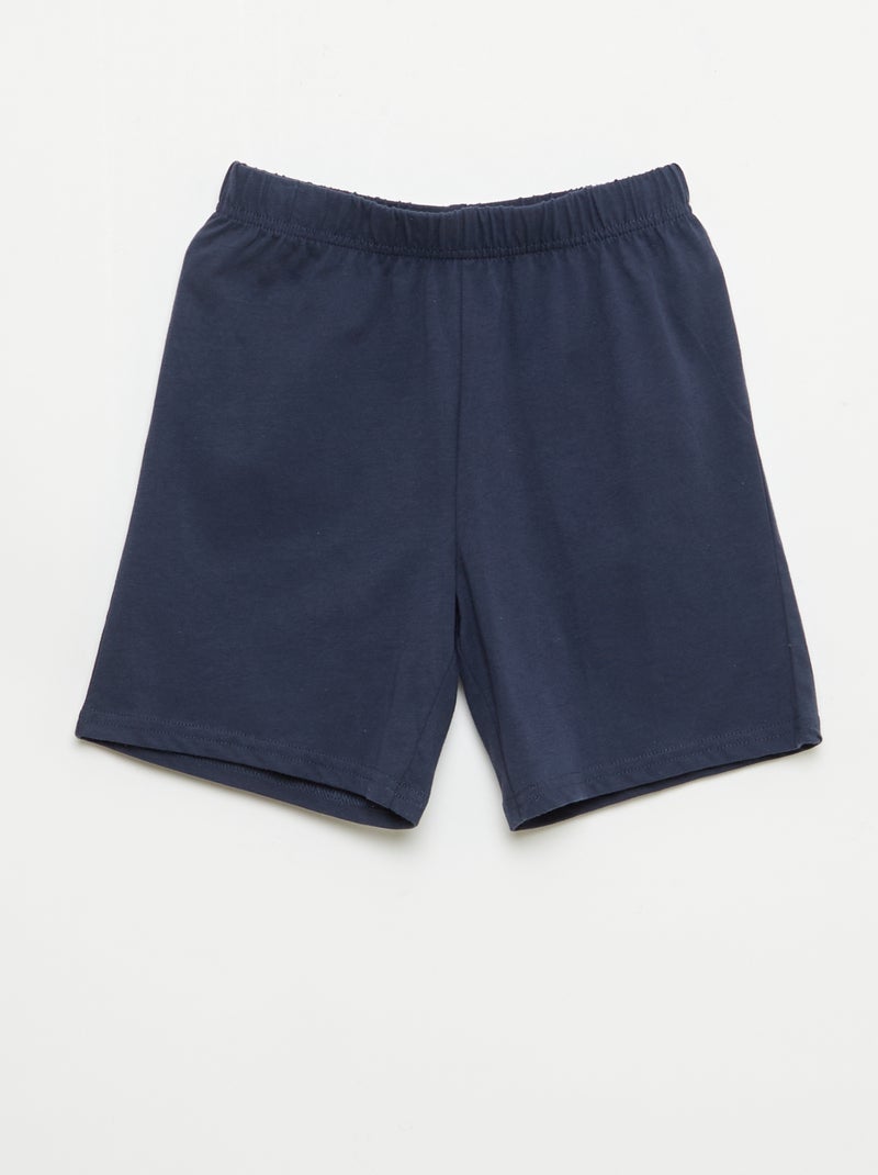 2er-Set Pyjamas Blau - Kiabi