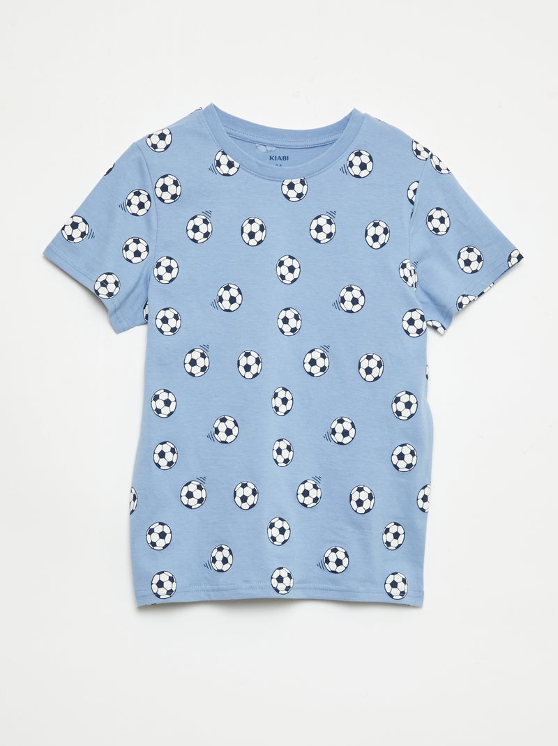 2er-Set Pyjamas Blau - Kiabi