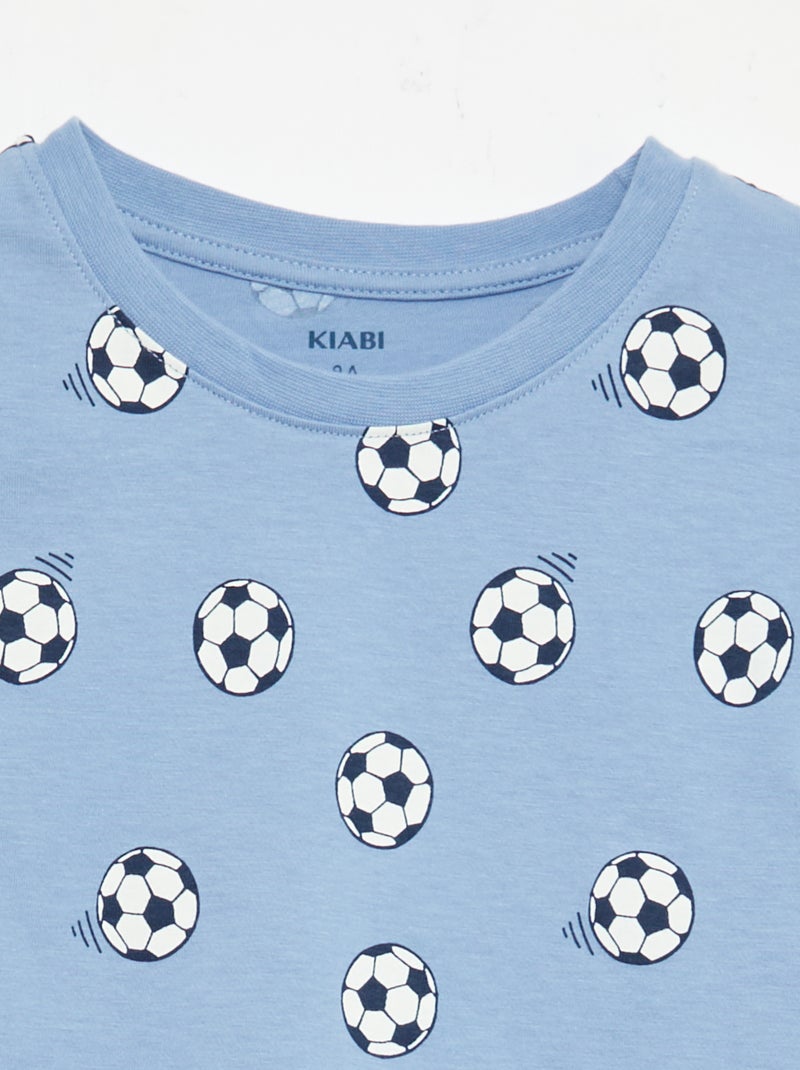 2er-Set Pyjamas Blau - Kiabi