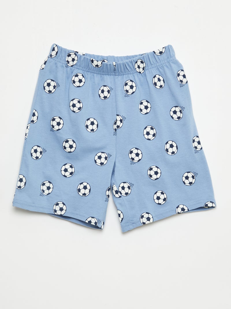 2er-Set Pyjamas Blau - Kiabi