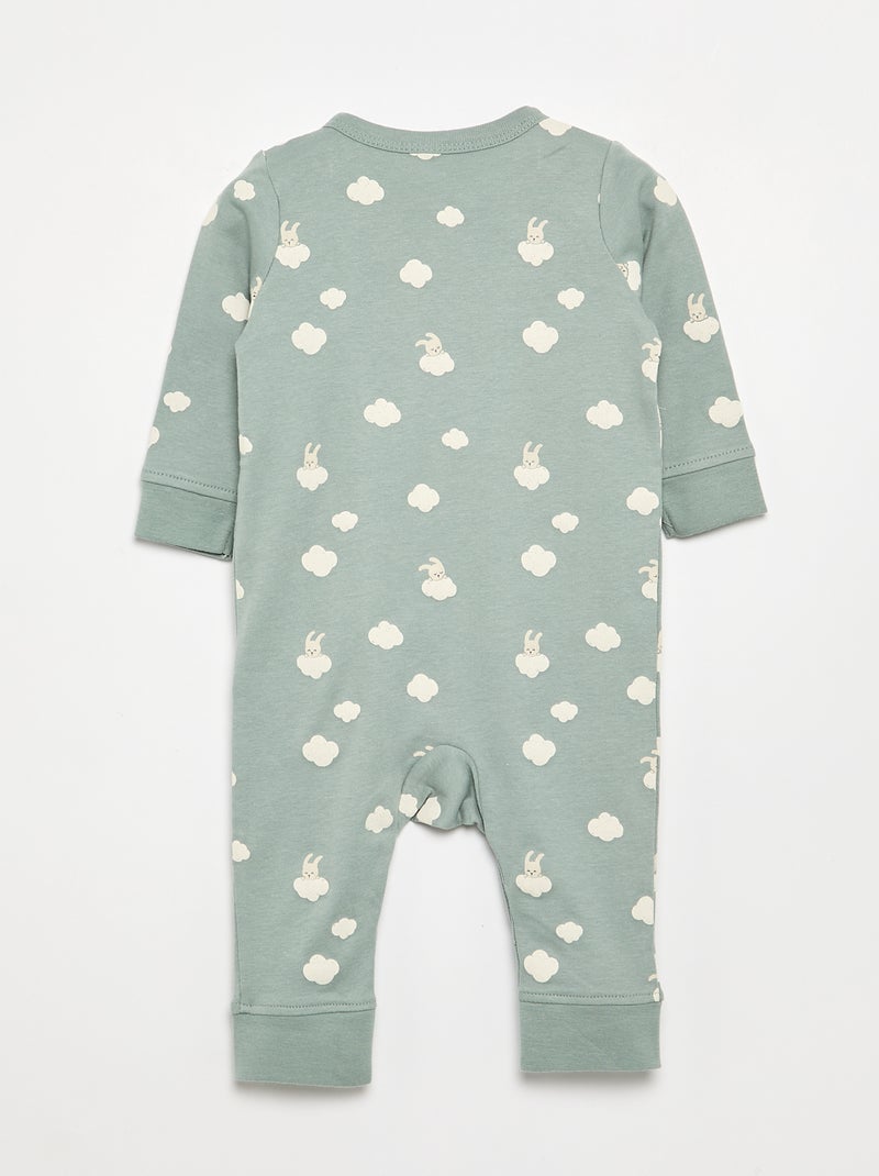 2er-Set Pyjamas – Kollektion für einfaches Anziehen Vert - Kiabi