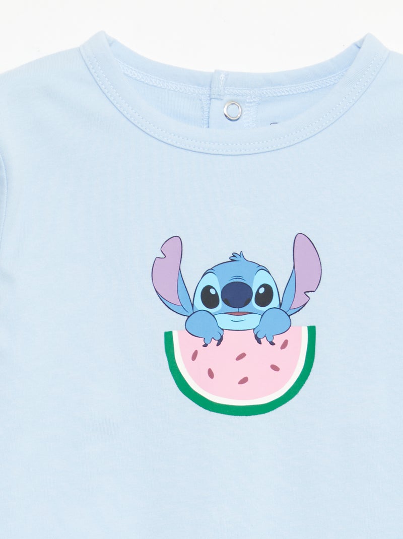 2er-Set Pyjamas 'Stitch' Blau - Kiabi