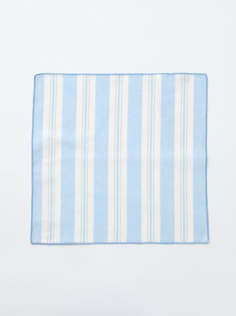 2er-Set Stoffservietten Blau - Kiabi