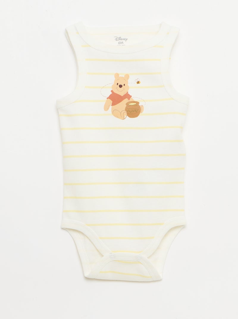 2er-Set Tanktop-Bodys 'Disney' GELB - Kiabi