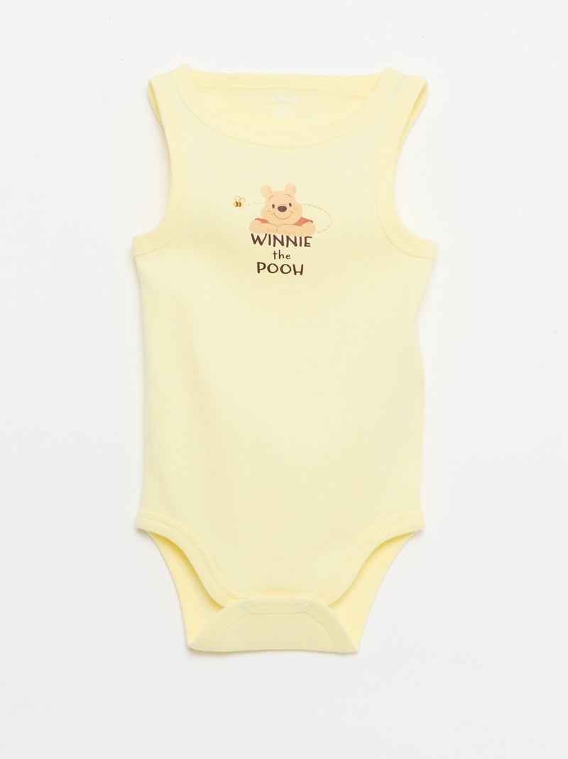2er-Set Tanktop-Bodys 'Disney' GELB - Kiabi