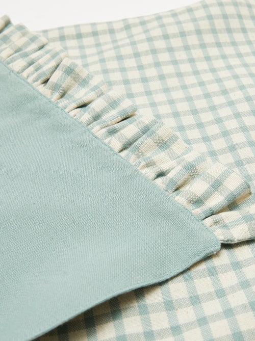 2er-Set Tischsets (32x45 cm) mit Rüschen - Kiabi