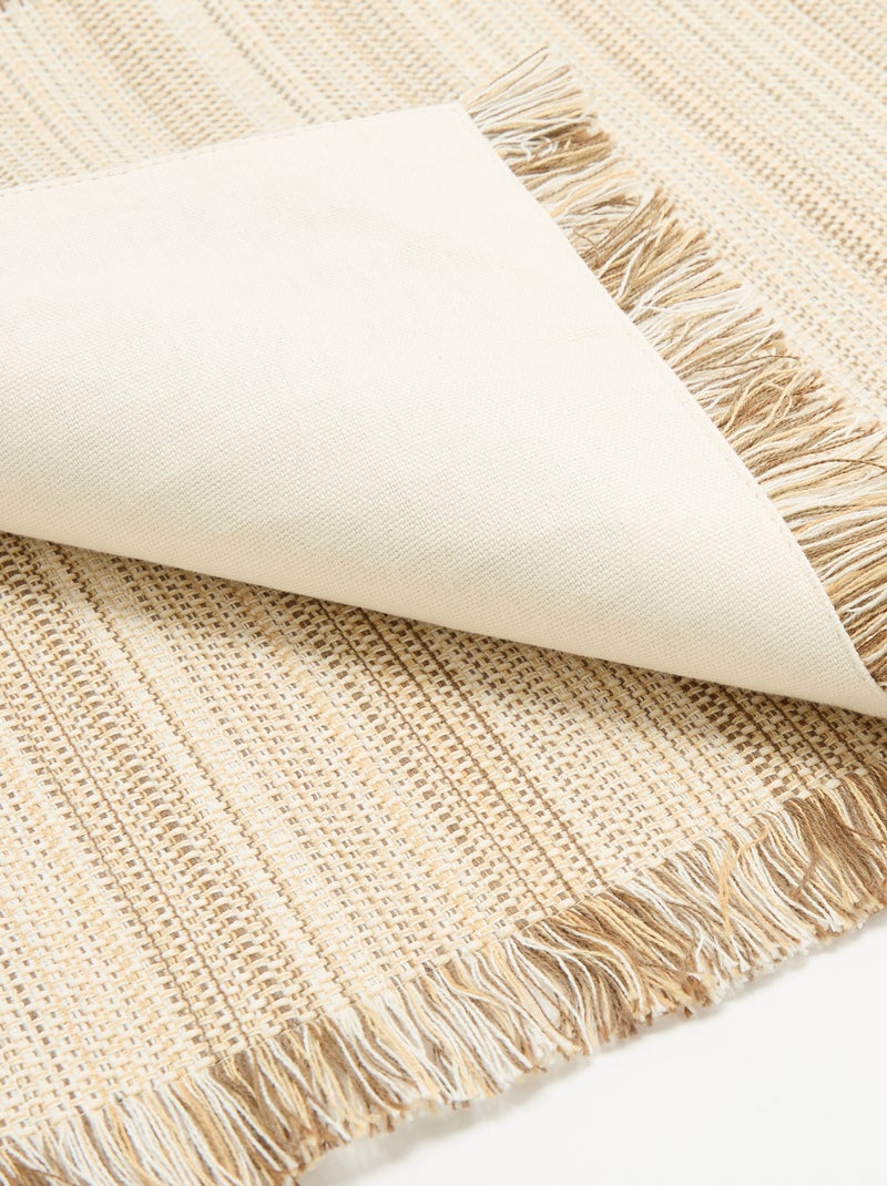 2er-Set Tischsets Beige - Kiabi