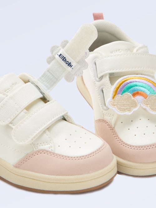 2er-Set zum Aufschieben von Patches, um deine 'Kitchoun' Sneakers zu personalisieren - Kiabi