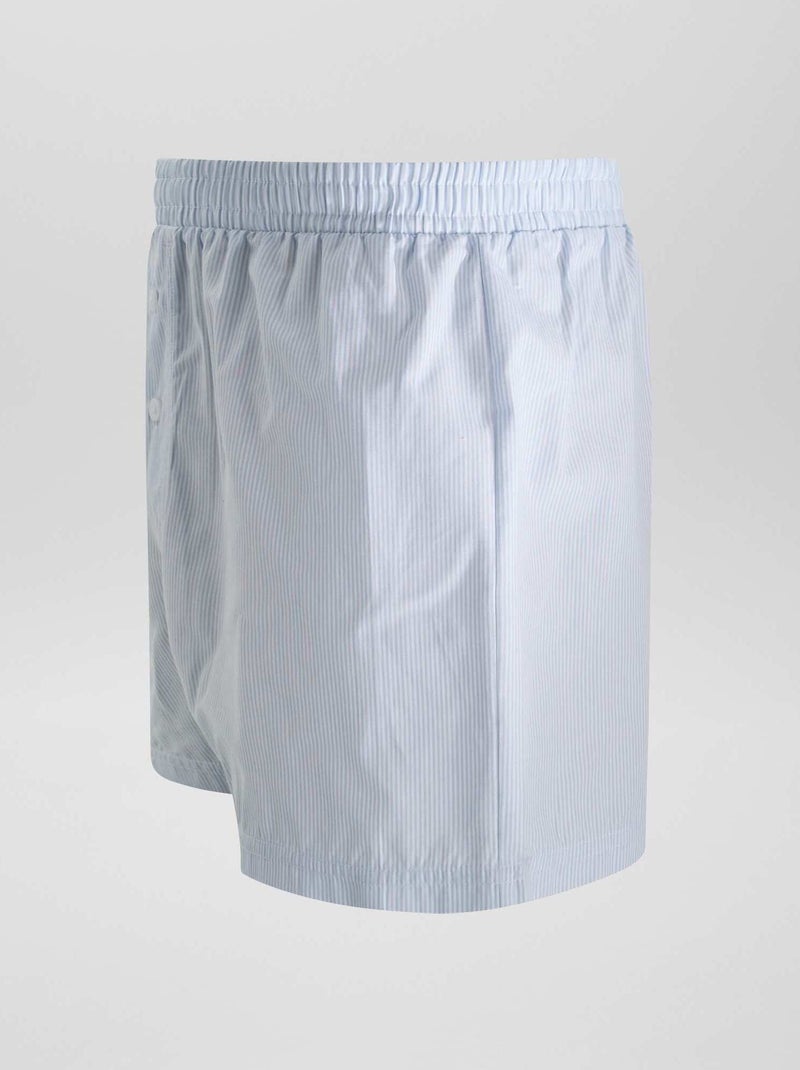 3 Boxer Shorts BLUE - Kiabi